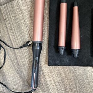InfinityPRO Rose Gold Curling Iron Set